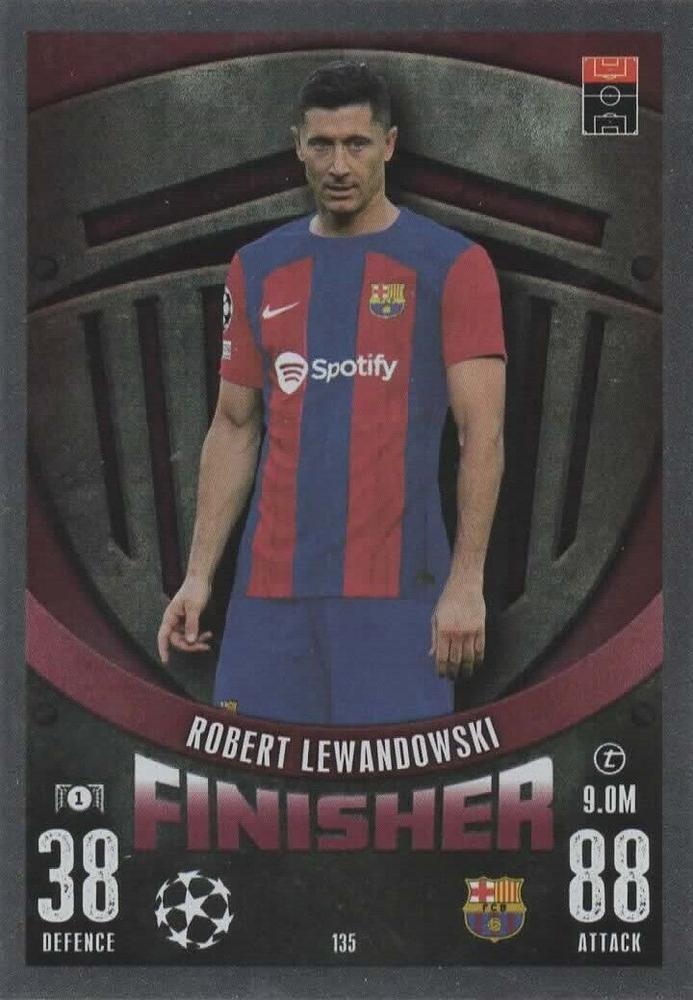 Robert Lewandowski 2023 Topps Match Attax UEFA Club Competitions