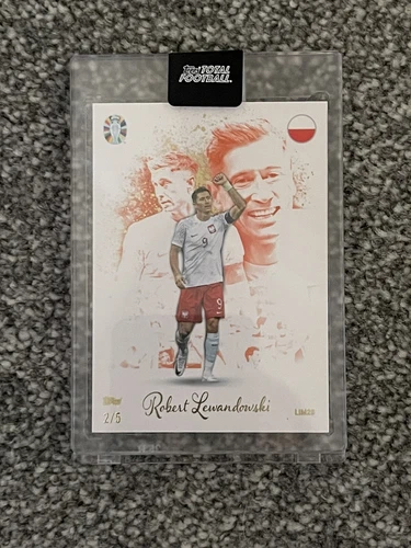 Robert Lewandowski 2024 Topps Total Football /5