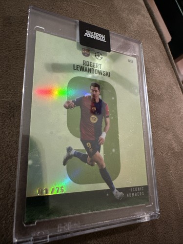 Robert Lewandowski 2024 Topps Total Verde /75