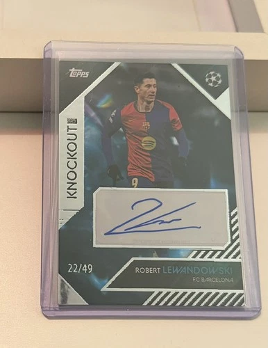 Robert Lewandowski 2024 Topps UCC Knockout 22/49