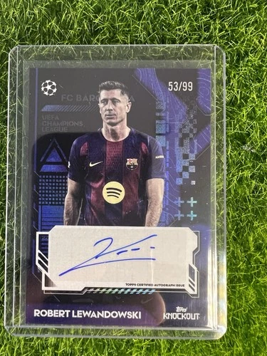 Robert Lewandowski 2025 Topps UCC Knockout /99