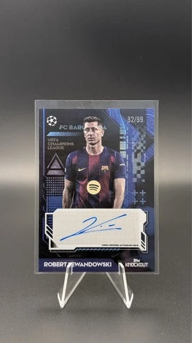 Robert Lewandowski 2025 Topps UCC Knockout /99