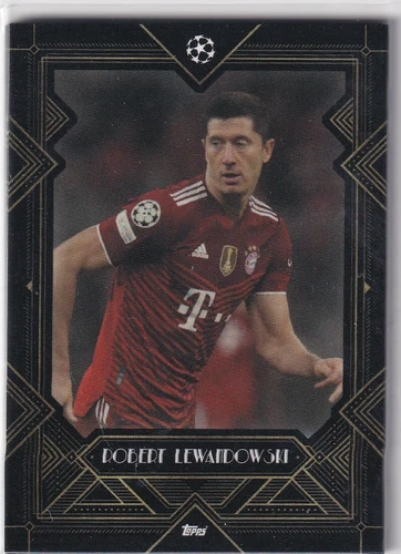 Robert Lewandowski 2021 Topps UCL Deco Champions League