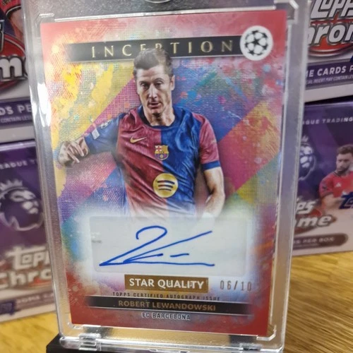 Robert Lewandowski 2024 Topps UCL Inception /10
