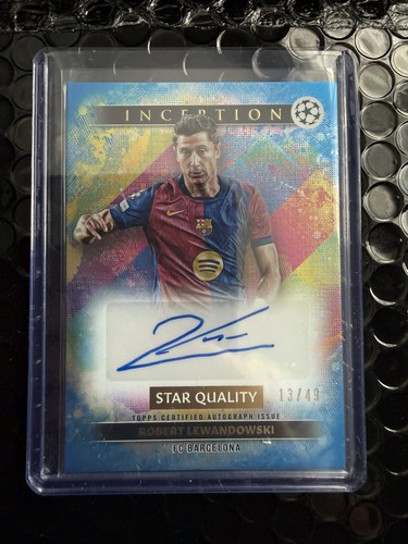 Robert Lewandowski 2024 Topps UCL Inception /49