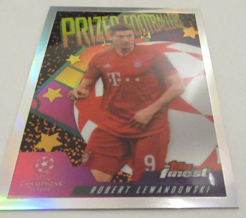 Robert Lewandowski 2020 Topps UEFA Finest