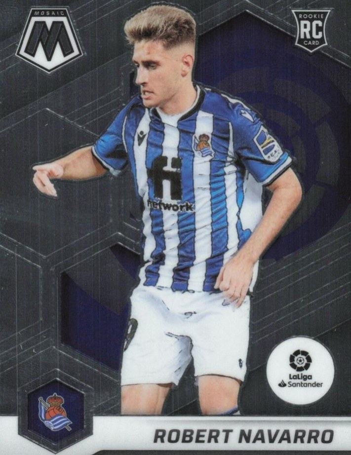 Robert Navarro 2021 Panini Mosaic La Liga