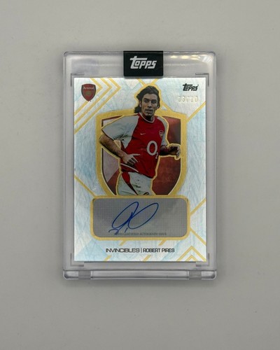 Robert Pires 2024 Topps Arsenal Invincibles /10