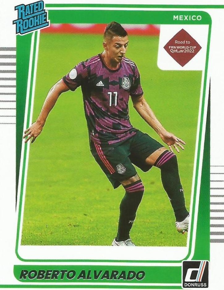 Roberto Alvarado 2021 Panini Donruss Soccer 195