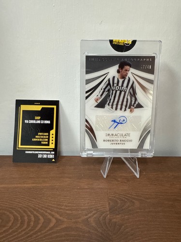 Roberto Baggio 2020 Panini Immaculate Soccer Sapphire /49
