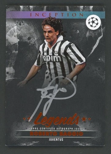 Roberto Baggio 2024 Topps Inception UEFA Arancione /5