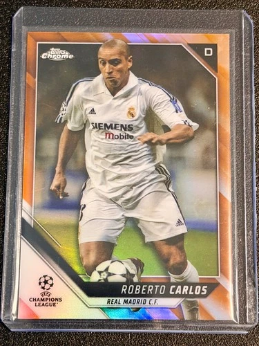 Roberto Carlos 2021 Topps Chrome Orange /25