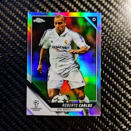 Roberto Carlos 2021 Topps Chrome Refractor