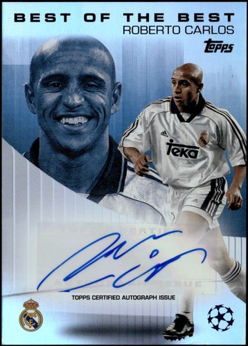 Roberto Carlos 2024 Topps Competiciones de Clubes UEFA BBA-RC
