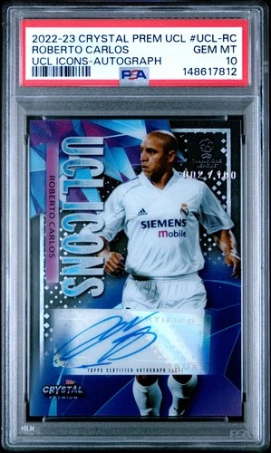 Roberto Carlos 2022 Topps Crystal Premium /100