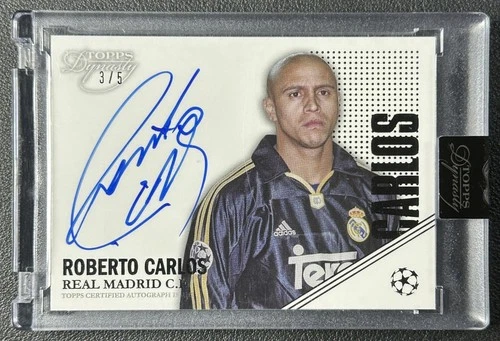 Roberto Carlos 2022 Topps Dynasty Nero /5