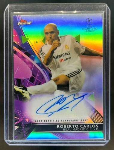 Roberto Carlos 2021 Panini Finest UEFA /200