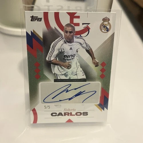 Roberto Carlos 2026 Topps Los Blancos Red /5
