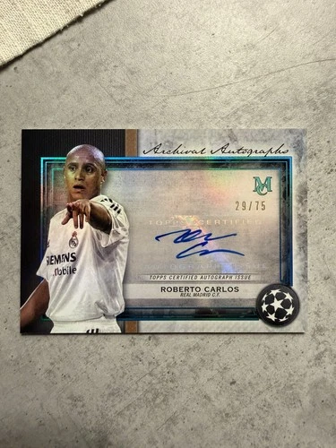 Roberto Carlos 2021 Topps Museum /75