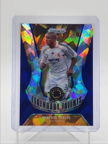 Roberto Carlos 2025 Panini Prizm Blue Ice /99