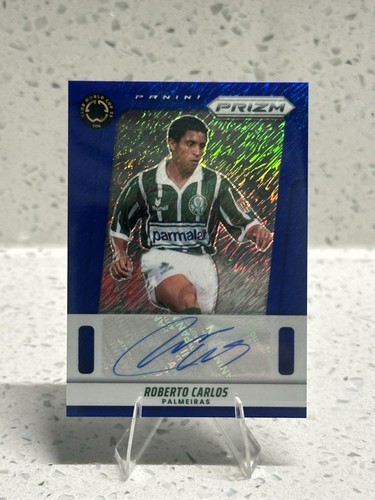 Roberto Carlos 2025 Panini Prizm Blue Shimmer /26