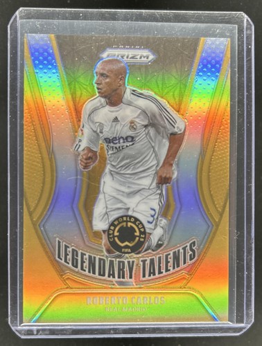 Roberto Carlos 2025 Panini Prizm FIFA Club World Cup Gold /10
