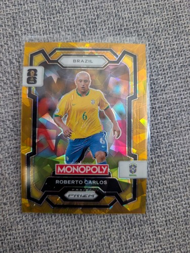 Roberto Carlos 2026 Panini Prizm Gold Cracked Ice