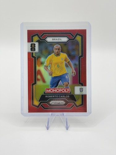Roberto Carlos 2026 Panini Prizm Monopoly FIFA World Cup Red Refractor