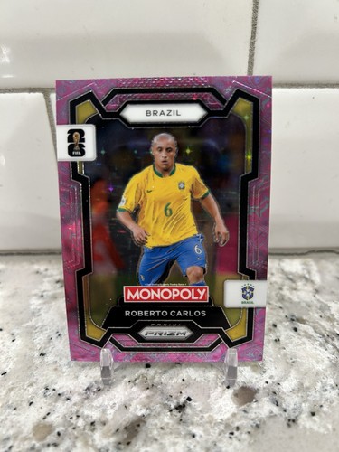 Roberto Carlos 2026 Panini Prizm Pink Stars /17