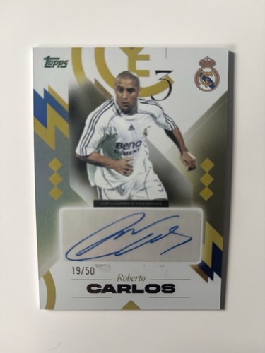 Roberto Carlos 2025 Topps Real Madrid Los Blancos /50