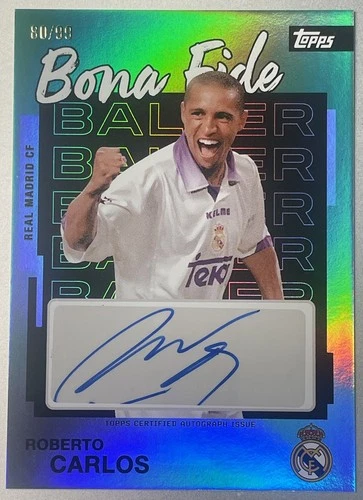 Roberto Carlos 2025 Topps Real Madrid Team Set /99