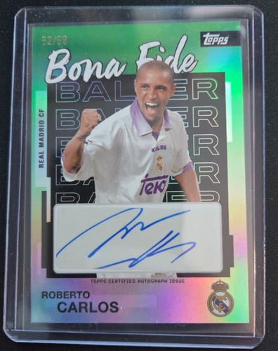 Roberto Carlos 2025 Topps Real Madrid Team Set /99