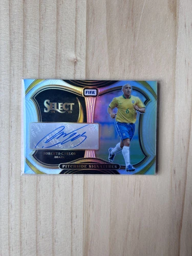 Roberto Carlos 2024 Panini Select FIFA Silver