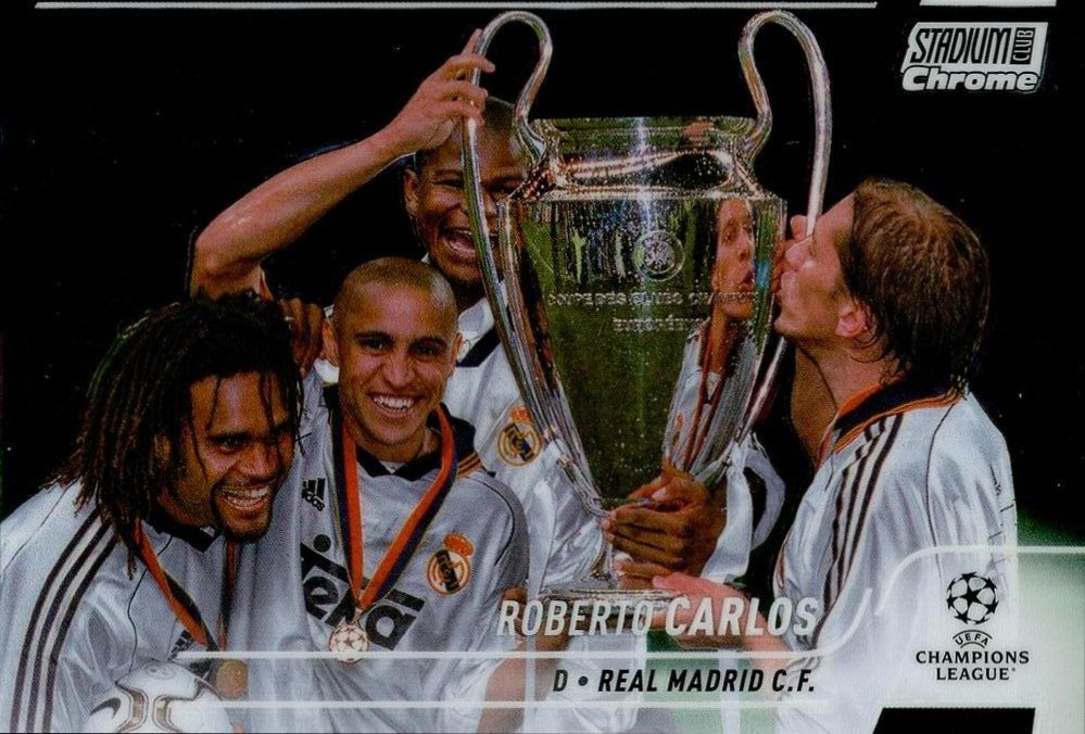 Roberto Carlos 2021 Topps Stadium Club Chrome UEFA 57