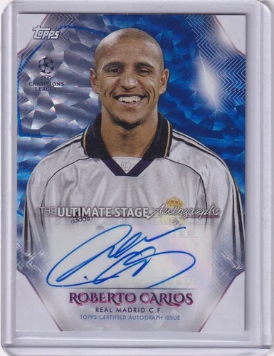 Roberto Carlos 2023 Topps UEFA Gold /99