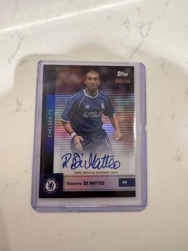 Roberto Di Matteo 2025 Topps Chelsea Team Set /150