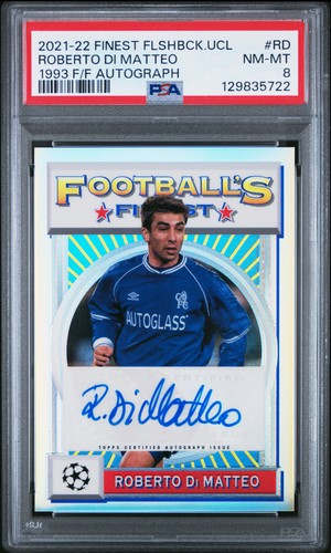Roberto Di Matteo 2021 Topps Finest /75