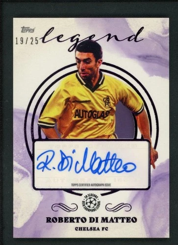 Roberto Di Matteo 2022 Topps UEFA Champions League 19/25