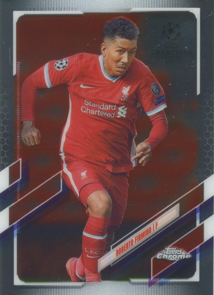 Roberto Firmino 2020 Topps Chrome UCC 33