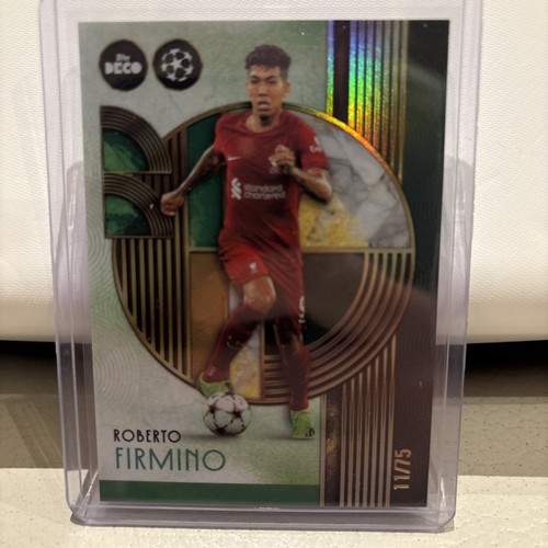 Roberto Firmino 2025 Topps Deco Green /75