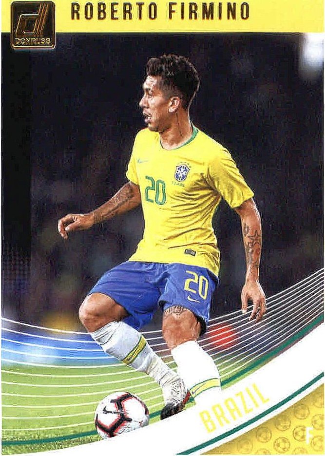 Roberto Firmino 2018 Panini Donruss Soccer 105