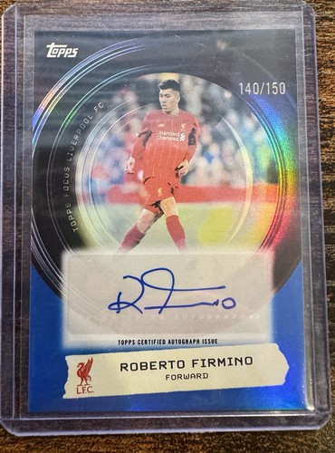 Roberto Firmino 2025 Topps Liverpool Focus /150