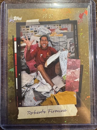 Roberto Firmino 2025 Topps Liverpool Focus /50