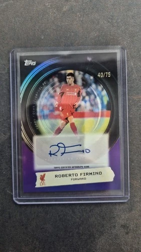 Roberto Firmino 2025 Topps Liverpool Focus /75