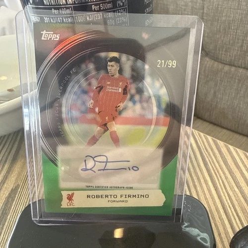 Roberto Firmino 2025 Topps Liverpool Focus /99