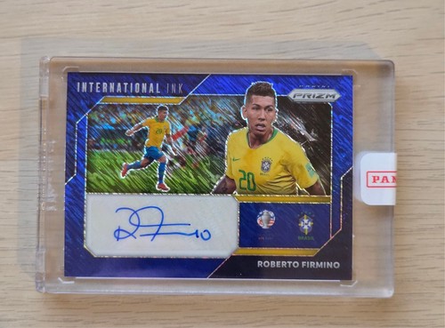 Roberto Firmino 2024 Panini Prizm Blue Shimmer