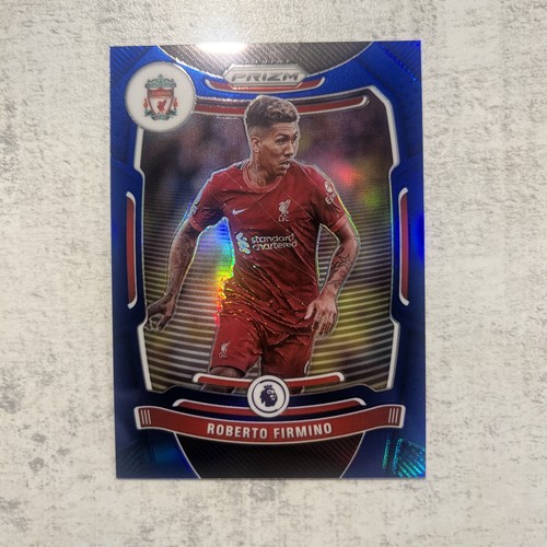 Roberto Firmino 2021 Panini Prizm Premier League Blue Prizm /340