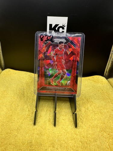 Roberto Firmino 2020 Panini Prizm Red Cracked Ice
