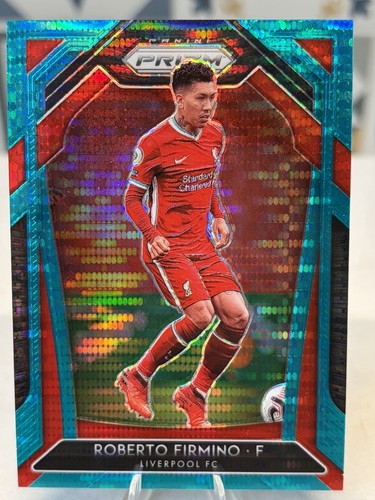 Roberto Firmino 2020 Panini Prizm Teal Pulsar /49