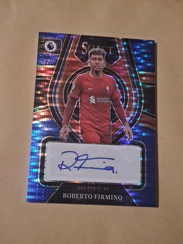 Roberto Firmino 2022 Panini Select Prizm